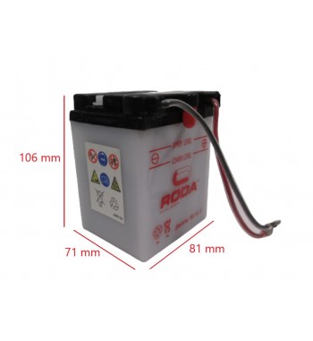 BAT. YB2.5L-C RODA ( 81*71*106 )