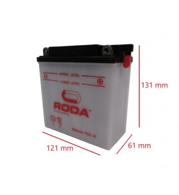 BAT. YB5L-B RODA ( 121*61*131 )