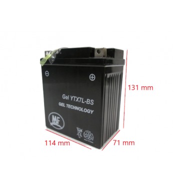 BAT. YTX7L-BS SAYTO ( 114*71*131 )