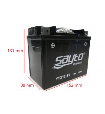 BAT. YTX12-BS SAYTO ( 152*88*131 )