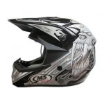 CASCO CMS XR-7 MX PLATA MUTANTE