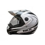 CASCO BKR. DUO RIDER BLANCO