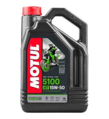 ACE. MOTUL 4T. 5100 SEMI SINT. 15W50 GAL.