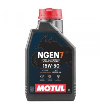 ACE. MOTUL 4T. NGEN 7 SINT. 15W50 LTO.