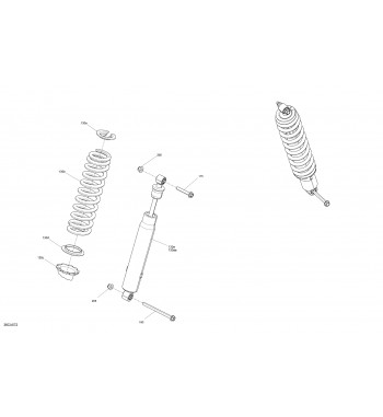 AMORT. TRA. BRP. SSV. HD7 / HD9 L/R.