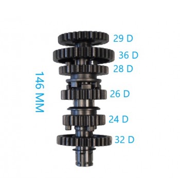 ARBOL SEC. ITALIKA FT150 COM.