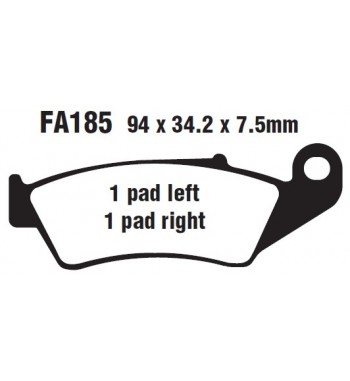 BAL. DISCO GEN. FA185 RC150 / NITROX 200 JGO.