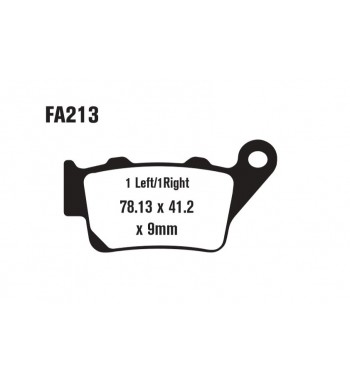 BAL. DISCO GEN. FA213 PULSAR 200 ( R ) JGO.