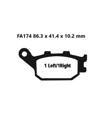 BAL. DISCO GEN. FA174 P/HCBR-600 ( R )