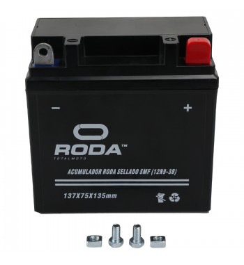 BAT. 12N9-3B  RODA ( 138*77*141 ) GEL