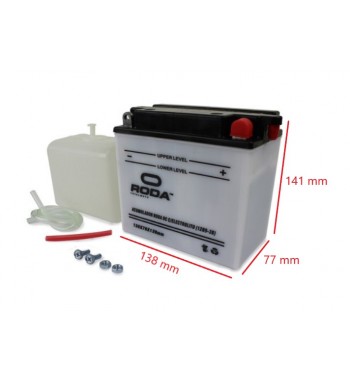 BAT. 12N9-3B  RODA ( 138*77*141 )