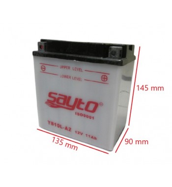 BAT. YB10L-A2 SAYTO ( 135*90*145 )