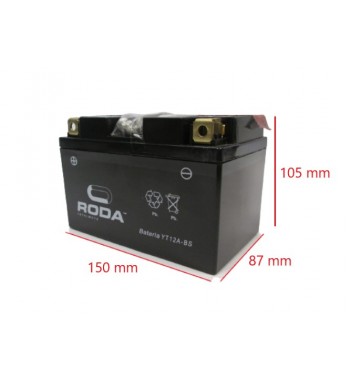 BAT. YT12A-BS RODA ( 150*87*105 )