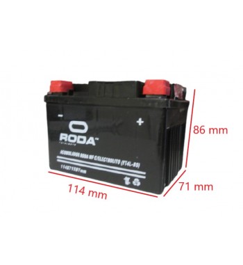 BAT. YT4L-BS RODA ( 114*71*86 )