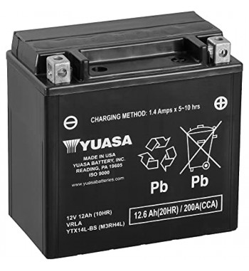 BAT. YTX14L-BS YUASA ( 152*88*147 )