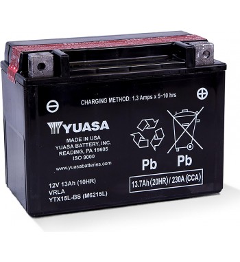 BAT. YTX15L-BS YUASA ( 175*87*130 )