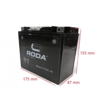 BAT. YTX20L-BS RODA ( 175*87*155 )
