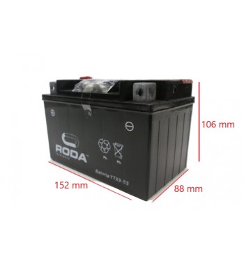 BAT. YTX9-BS RODA ( 152*88*106 )