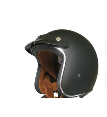 CASCO RODA VINTAGE NEGRO MATE M