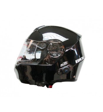 CASCO BKR. BLUETOOTH SUPREME NEGRO L