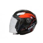 CASCO BKR. ORBIT 3/4 ROJO GRAFICO