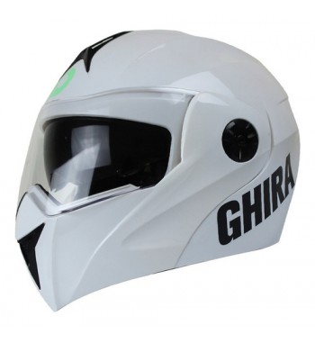 CASCO GHIRA GH1000 ABAT. BLANCO XL