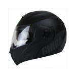 CASCO GHIRA GH1000 ABAT. NEGRO MATE XL