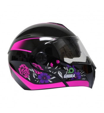 CASCO GHIRA GH1000 ABAT. NE/ROSA XL