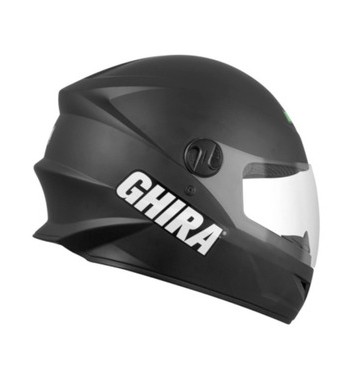 CASCO GHIRA GH1100 NEGRO MATE XL