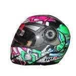 CASCO IRON ABAT. IR-105 VERDE NEON M