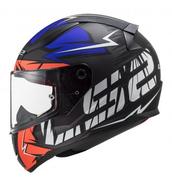 CASCO LS2 RAPID FF353 CROMO NA/AZUL XL