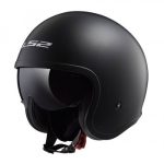 CASCO LS2 SPITFIRE NEGRO MATE M