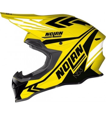 CASCO NOLAN N53 CROSS AMA/NEGRO L