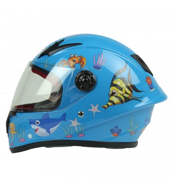 CASCO R7 RACING JR. M506 AZUL L