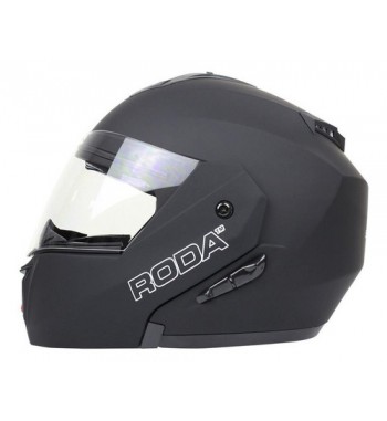 CASCO RODA ABAT. BLUETOOTH NEGRO MATE L