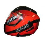 CASCO RODA ABAT. BLUETOOTH NE/ROJO L