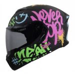CASCO RODA BOOSTER ABAT. NEGRO POP XL