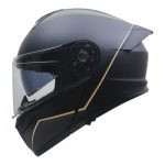 CASCO RODA FORCE ABAT. NEGRO MATE L