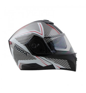 CASCO RODA LUMINAR C/LED. CARBON L