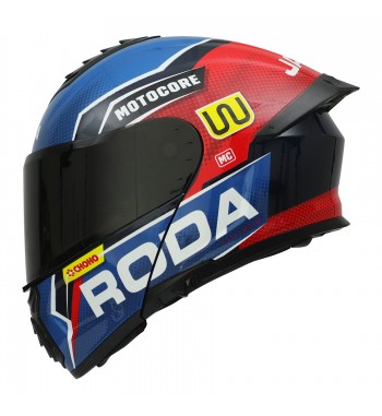 CASCO RODA PILOT ABAT. AZ/RO. LOGOS L