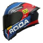 CASCO RODA PILOT ABAT. AZ/RO. LOGOS M