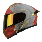 CASCO RODA PILOT ABAT. GRIS MATE M