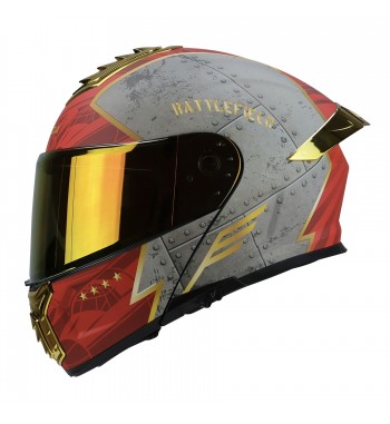 CASCO RODA PILOT ABAT. GRIS MATE XL