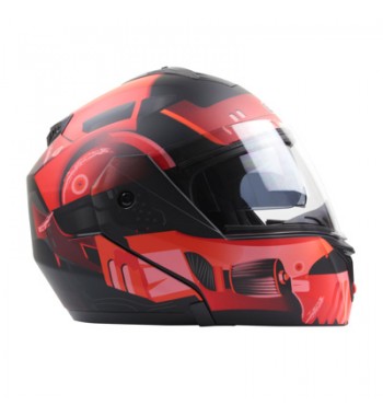 CASCO RODA REVENGE ABAT. ROJO MATE 2XL