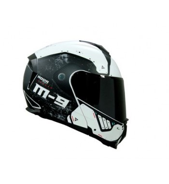 CASCO RODA REVENGE PRO BLANCO M9 MATE L