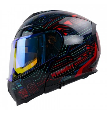 CASCO RODA REVENGE PRO NEGRO CIRCUIT 2XL