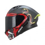CASCO RODA RUSH ABAT. ROJO MATE XL