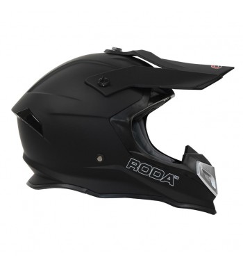 CASCO RODA TORNADO CROSS NEGRO MATE S