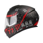 CASCO SHAFT SH3910 NE/ROJO MATE HELL XL
