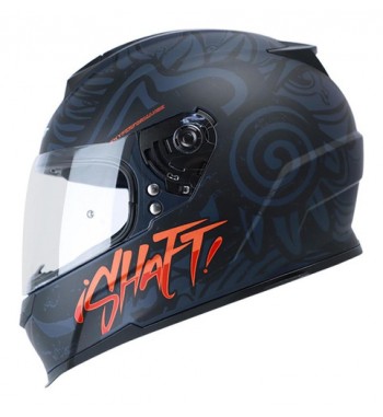 CASCO SHAFT SH502 NA/AZUL MATE L